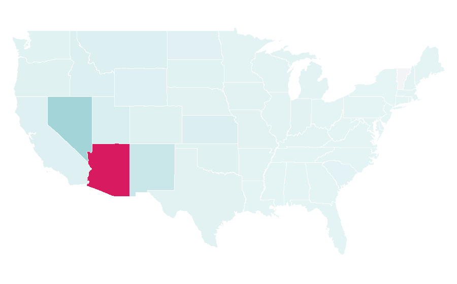 Affinity by region — Kingman, Arizona, United States