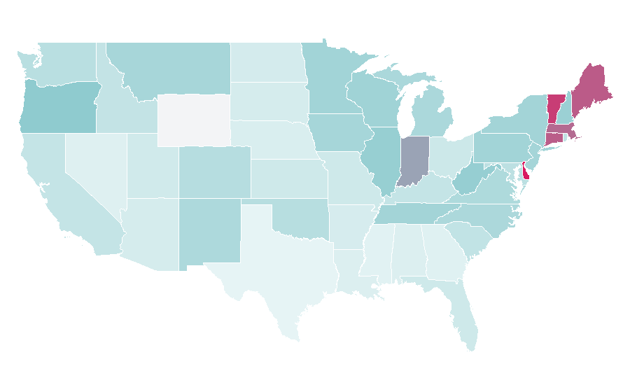Affinity by region — Kinky boots, United States