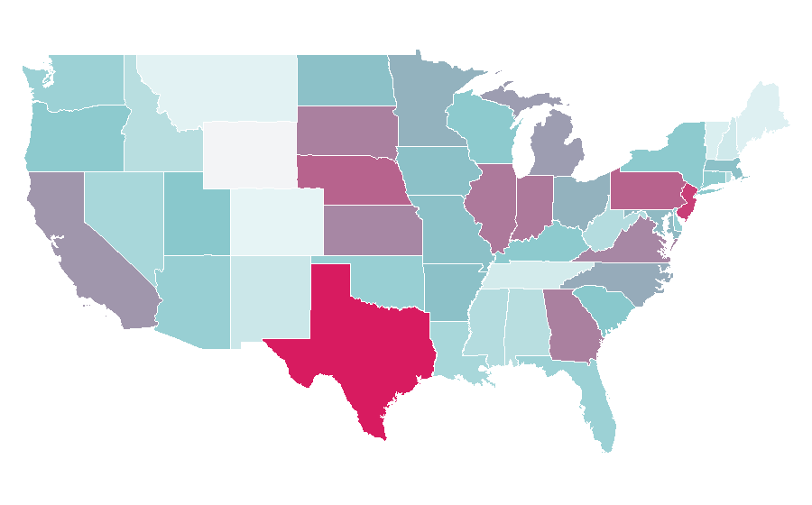 Affinity by region — Kit Kat, United States