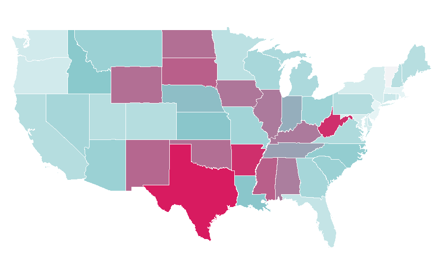 Affinity by region — Klein Tools, United States