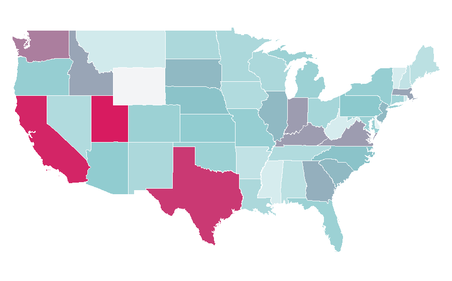 Affinity by region — Koala, United States