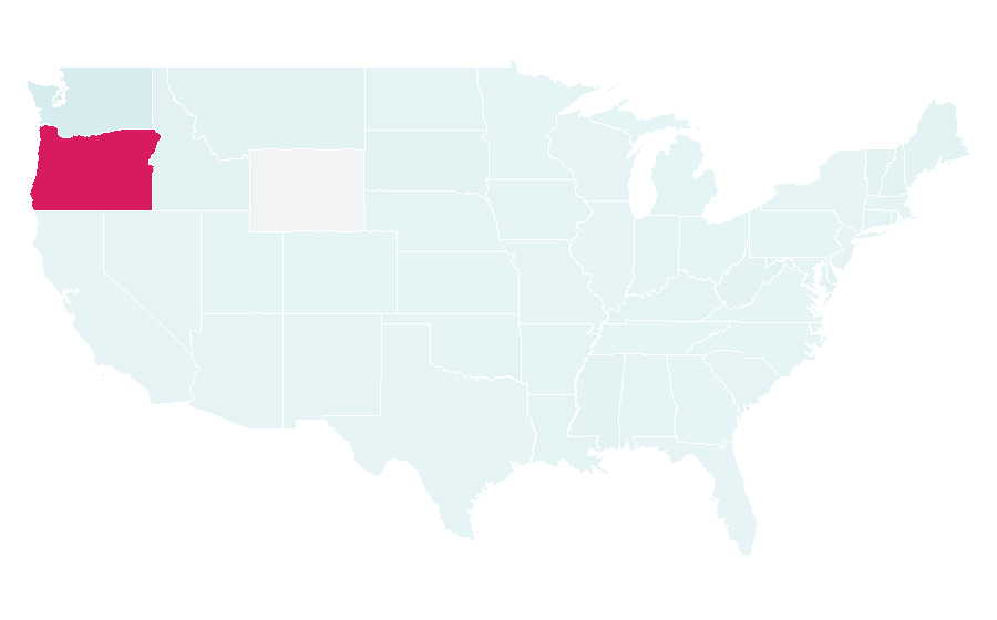 Affinity by region — KOIN, United States