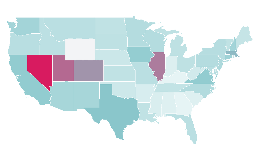 Affinity by region — Krewella, United States