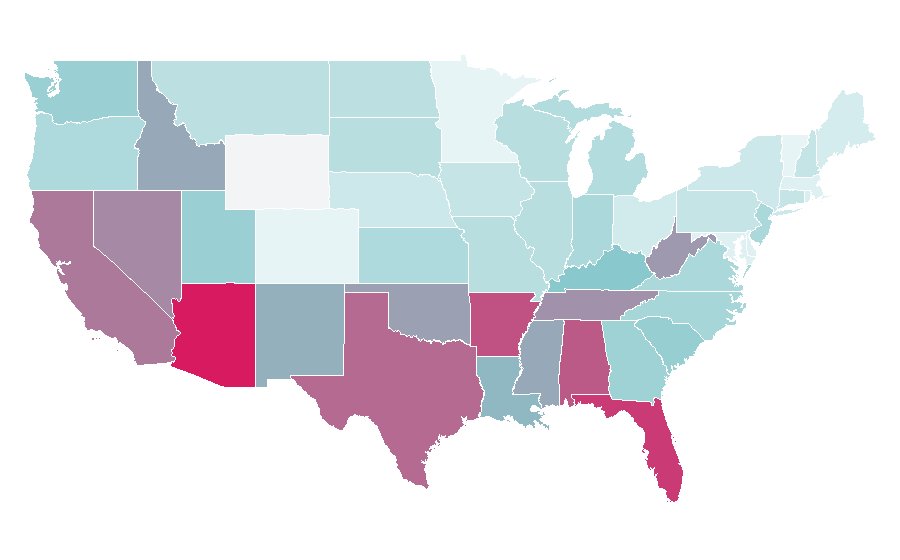 Affinity by region — Krill oil, United States