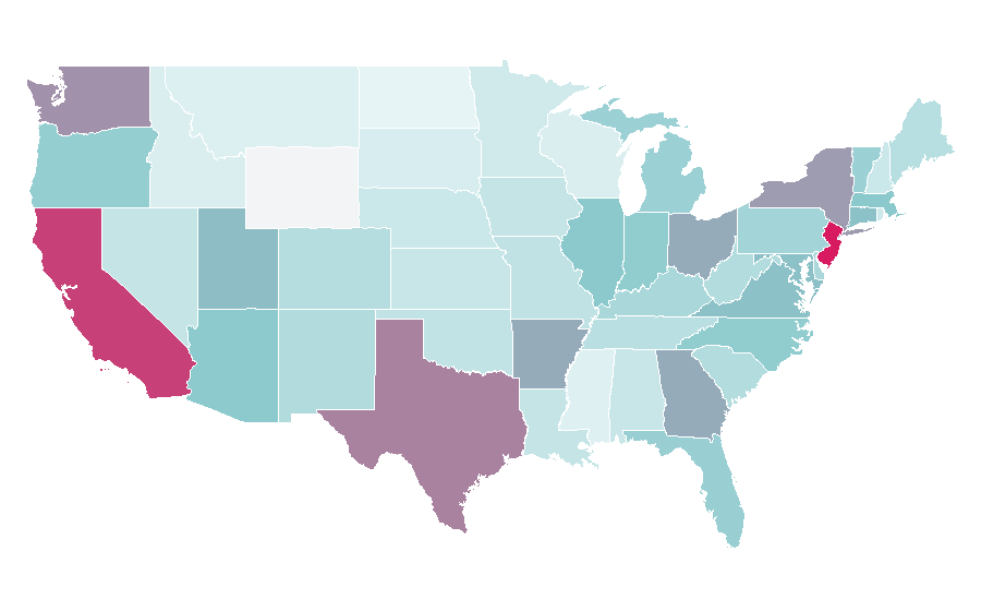 Affinity by region — Krishna, United States