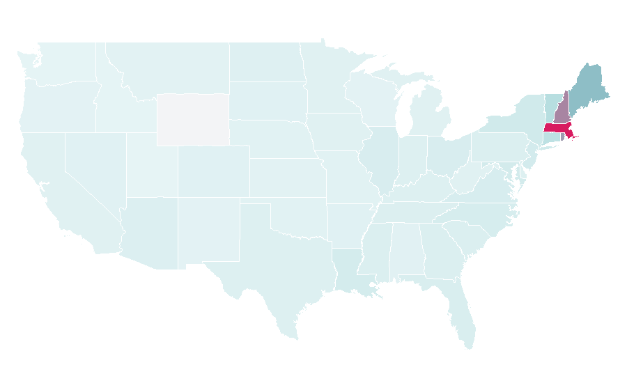 Affinity by region — Kristaps Porziņģis, United States