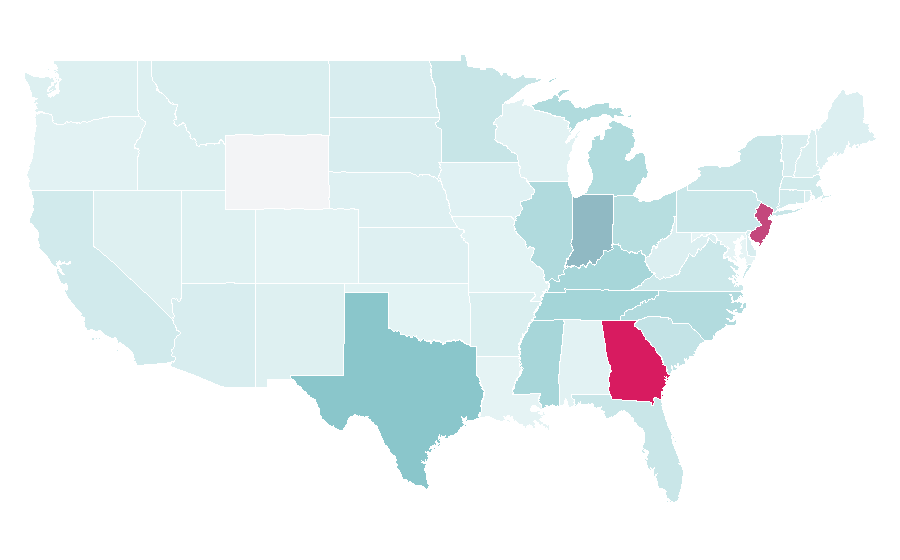 Affinity by region — Kuehne + Nagel, United States