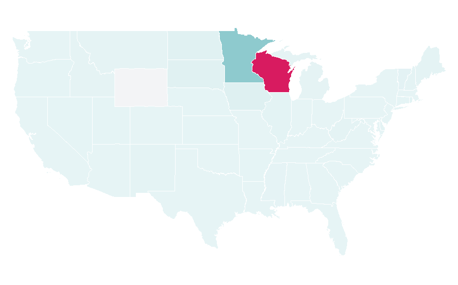 Affinity by region — Kwik Trip, United States