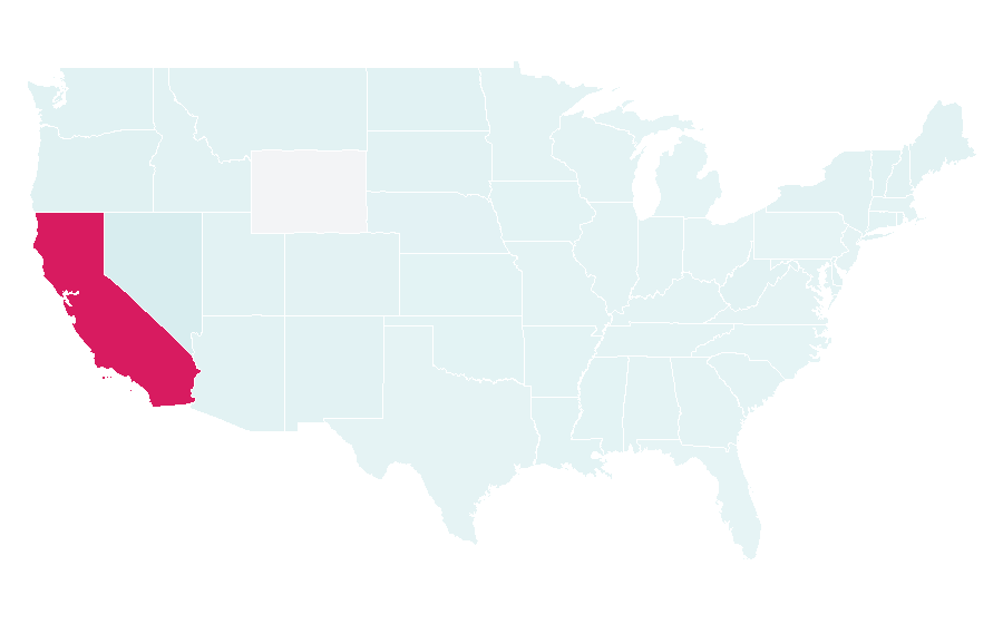 Affinity by region — L.A. Live, United States