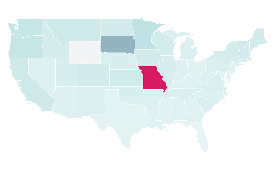 Affinity by region — Lager, United States