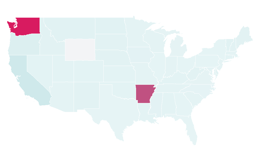 Affinity by region — Lake Union, United States