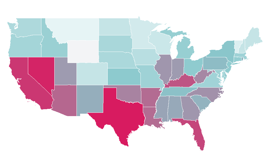 Affinity by region — Lalaloopsy, United States