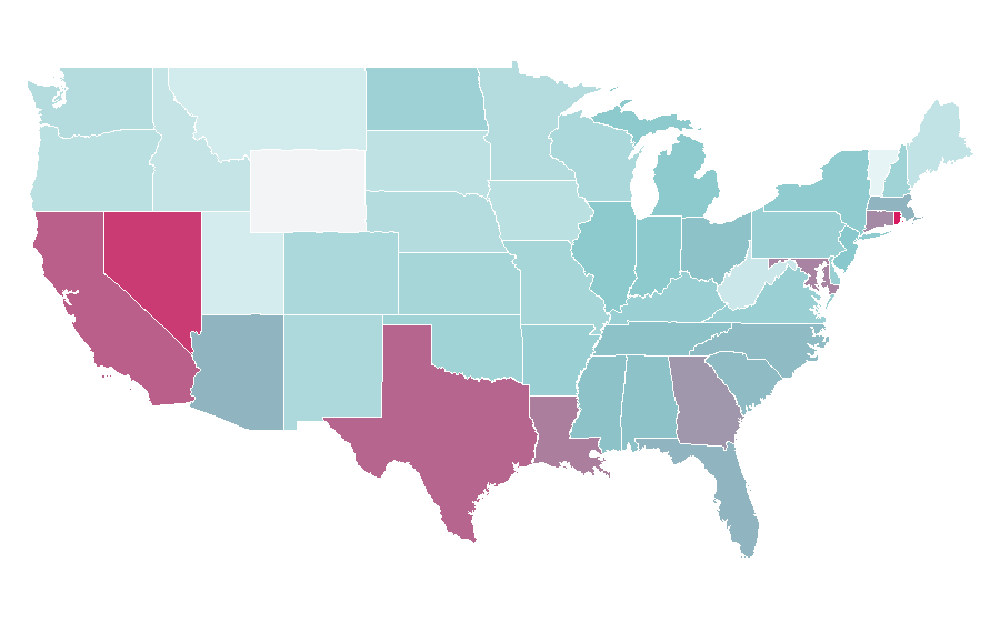 Affinity by region — Lamar Odom, United States