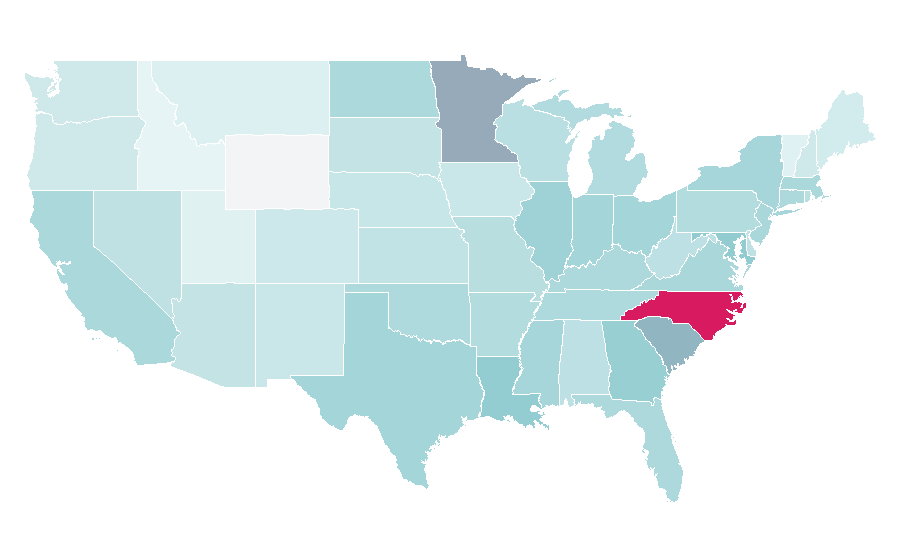Affinity by region — LaMelo Ball, United States