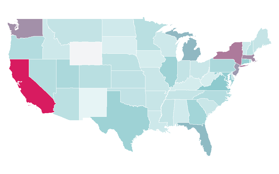 Affinity by region — Larry Page, United States