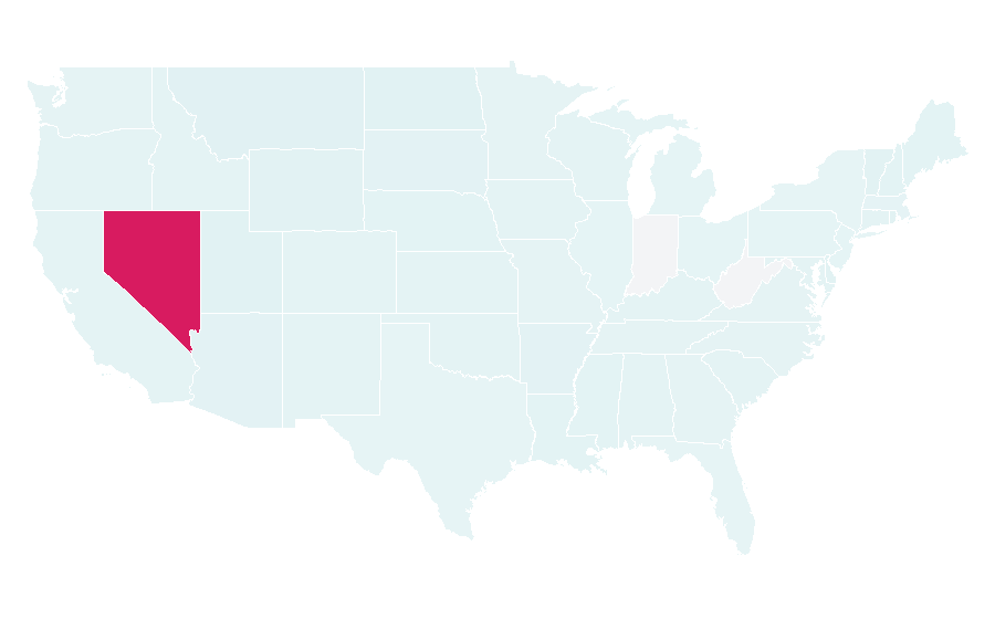Affinity by region — Las Vegas Review-Journal, United States