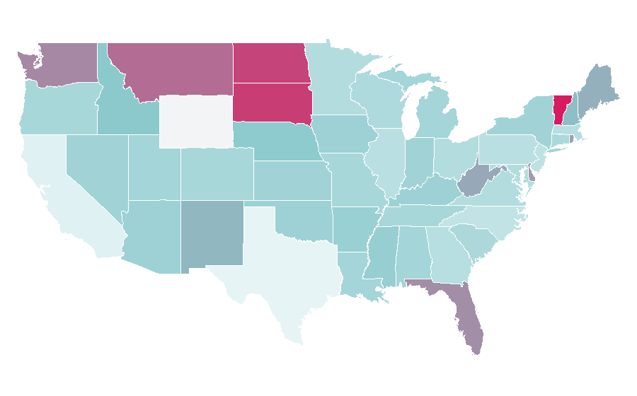 Affinity by region — Latest Hairstyles, United States