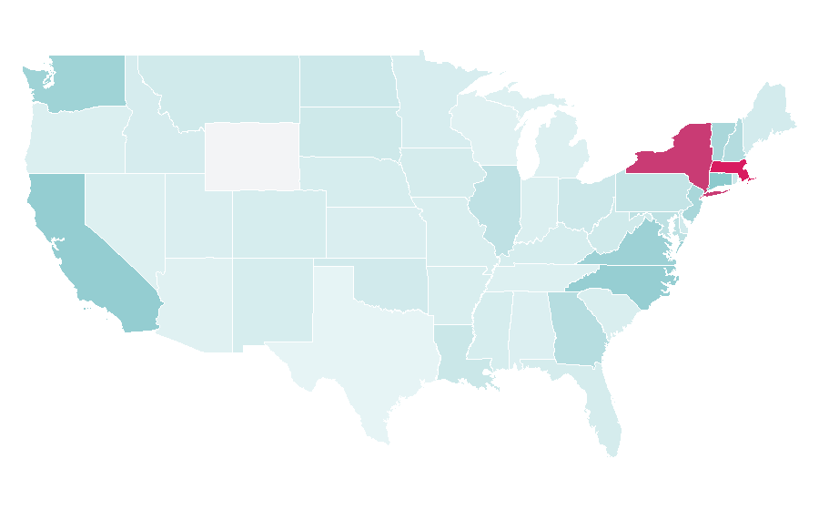 Affinity by region — Laundry Day, United States