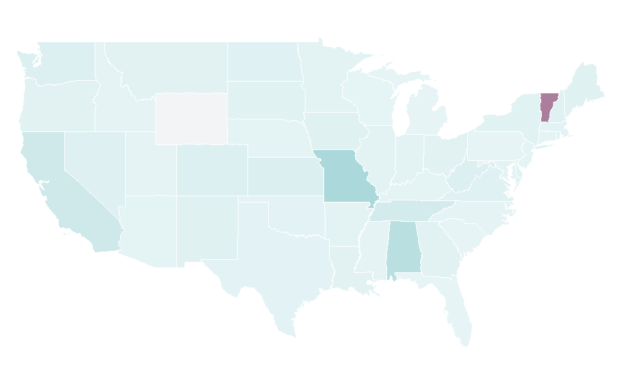 Affinity by region — Lawson (store), United States