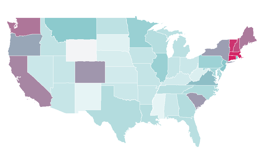 Affinity by region — Le Creuset, United States