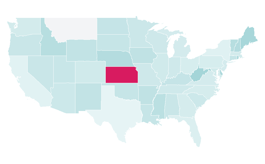 Affinity by region — Leadership studies, United States