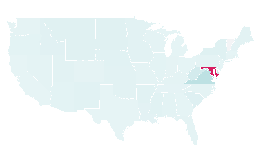 Affinity by region — Ledo Pizza, United States