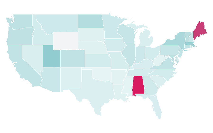Affinity by region — Leeds, United States