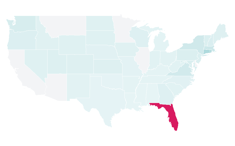 Affinity by region — Leeway, United States