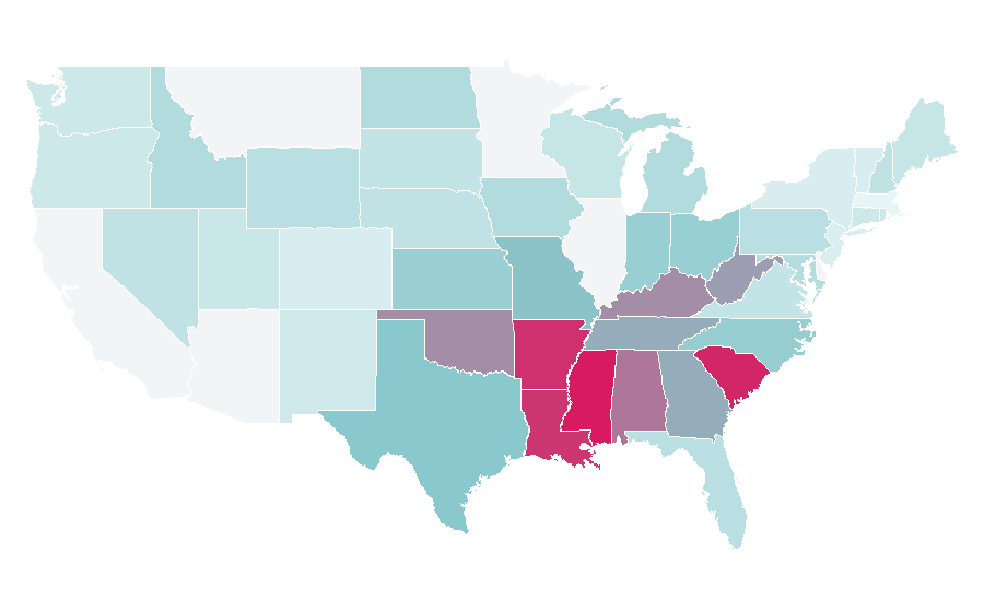 Affinity by region — Legacy (Doctor Who), United States