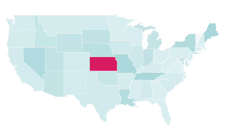 Affinity by region — Legends (comics), United States