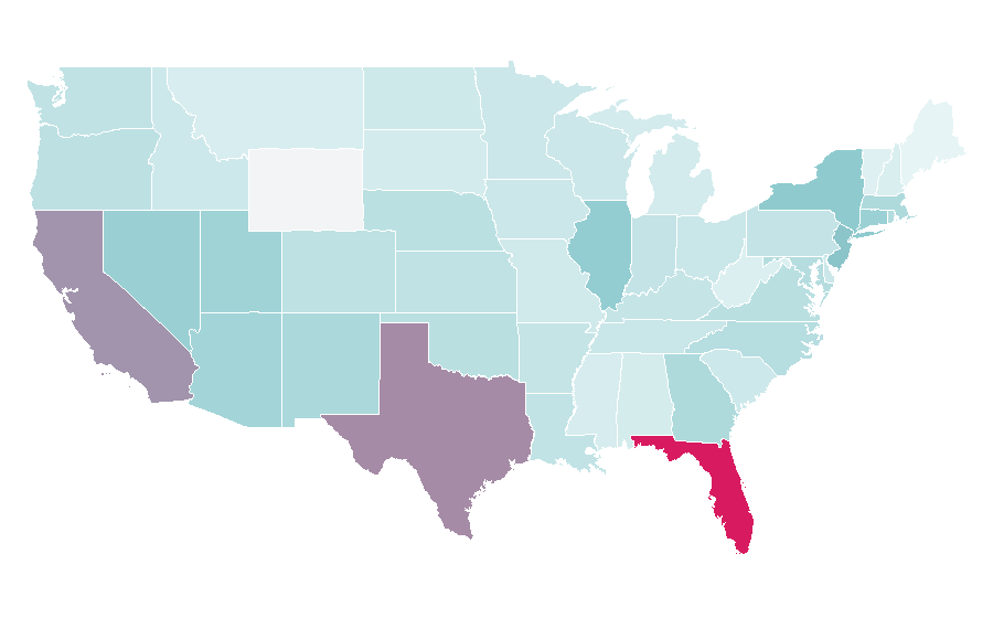 Affinity by region — Lele Pons, United States