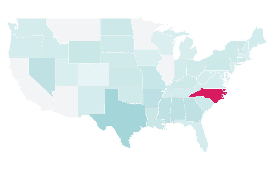 Affinity by region — Lemon-lime, United States
