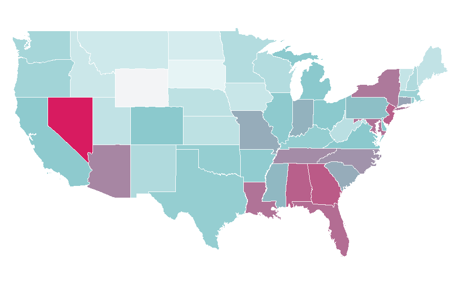 Affinity by region — Lenny Kravitz, United States