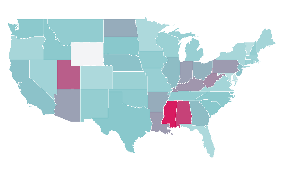 Affinity by region — Leprechaun (film), United States
