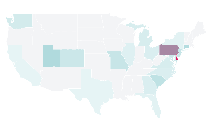 Affinity by region — Let's Go Flyers !, United States