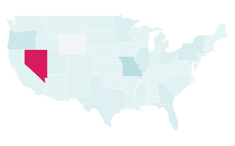 Affinity by region — level up, United States