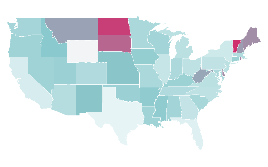 Affinity by region — LGBT history, United States