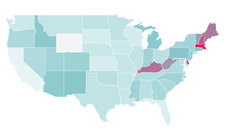 Affinity by region — Liberty Mutual, United States