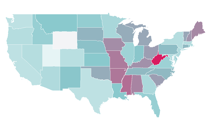 Affinity by region — Life Alert Emergency Response, United States