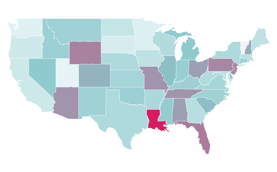 Affinity by region — LifeLock, United States