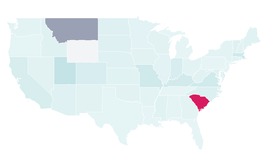 Affinity by region — Lifelong learning, United States