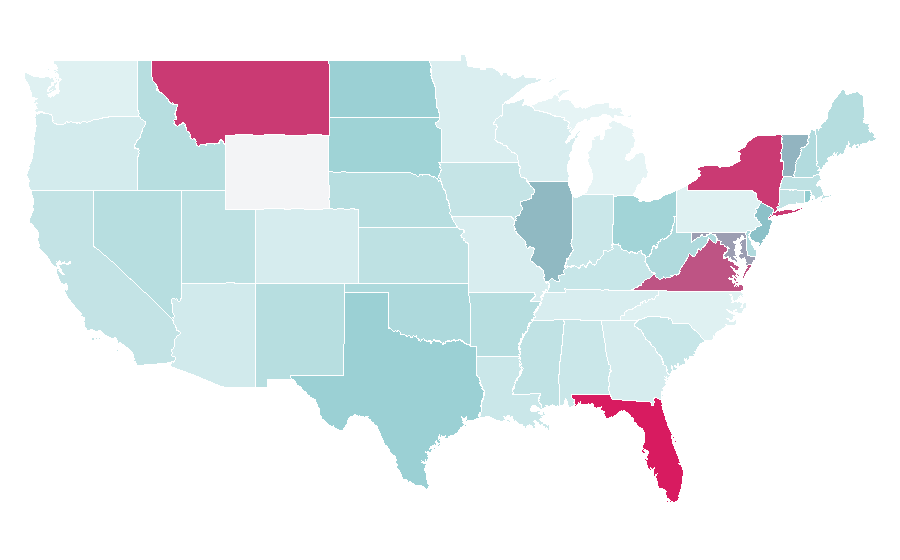 Affinity by region — Liga ACB, United States