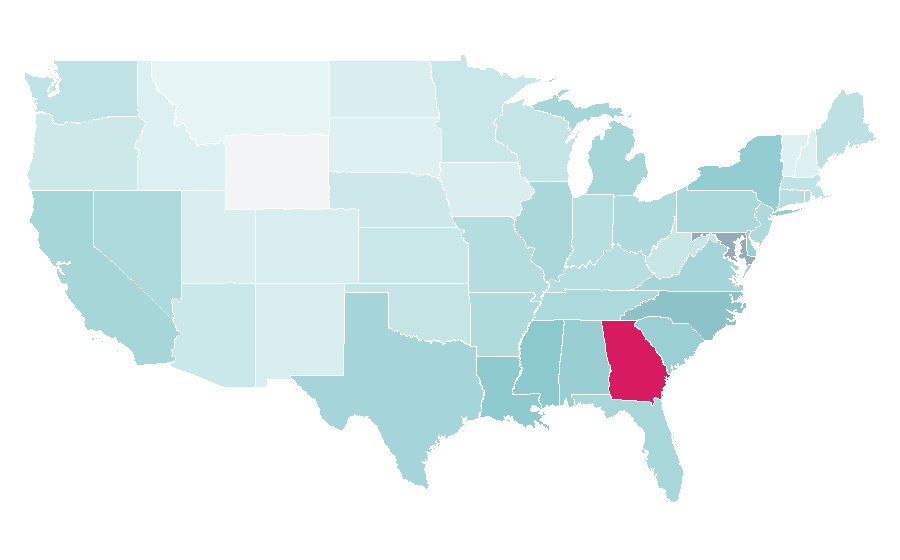 Affinity by region — Lil Yachty, United States