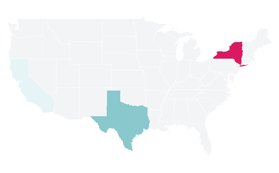 Affinity by region — Lindås, United States