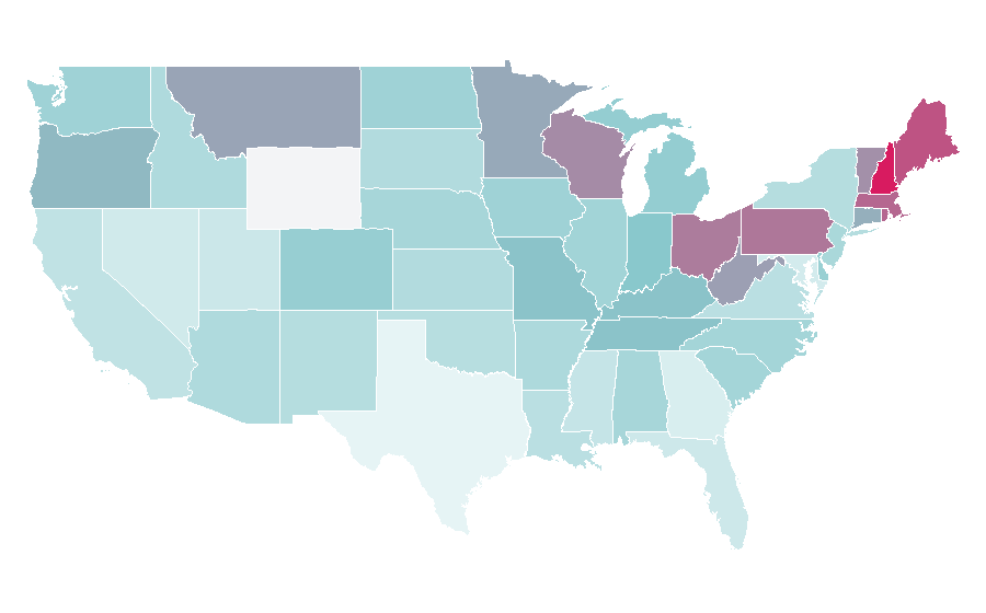 Affinity by region — Lindsey Buckingham, United States