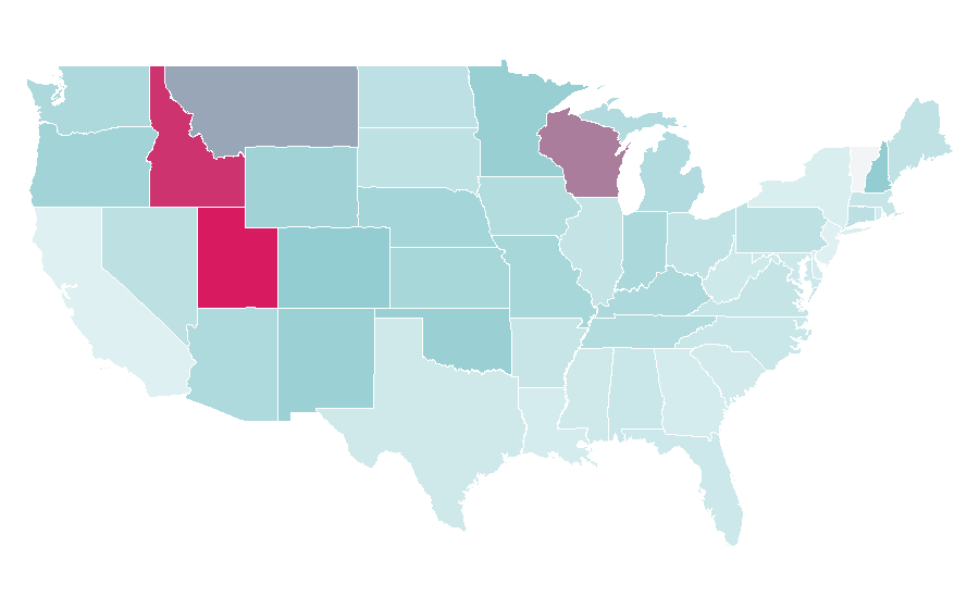 Affinity by region — Lindsey Stirling, United States