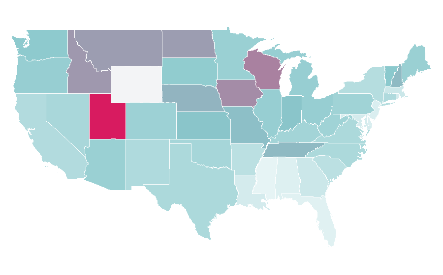 Affinity by region — Liquid Death, United States