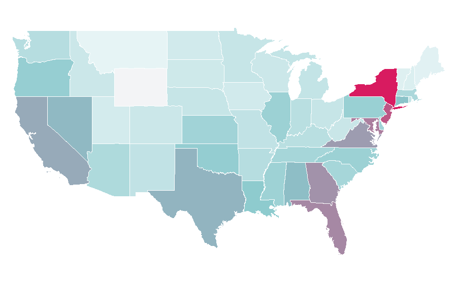 Affinity by region — Listerine, United States