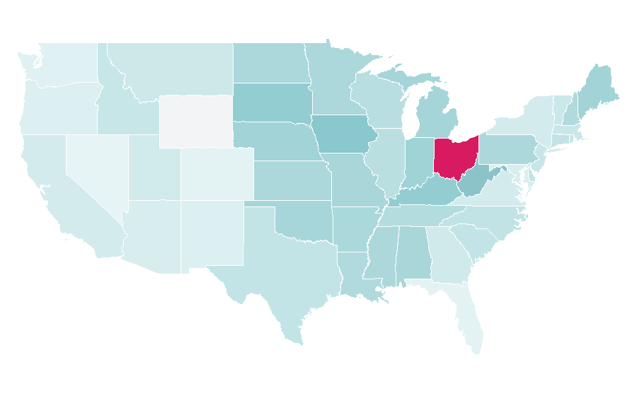 Affinity by region — Little Tikes, United States