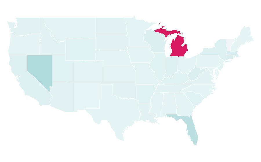 Affinity by region — LIV, United States